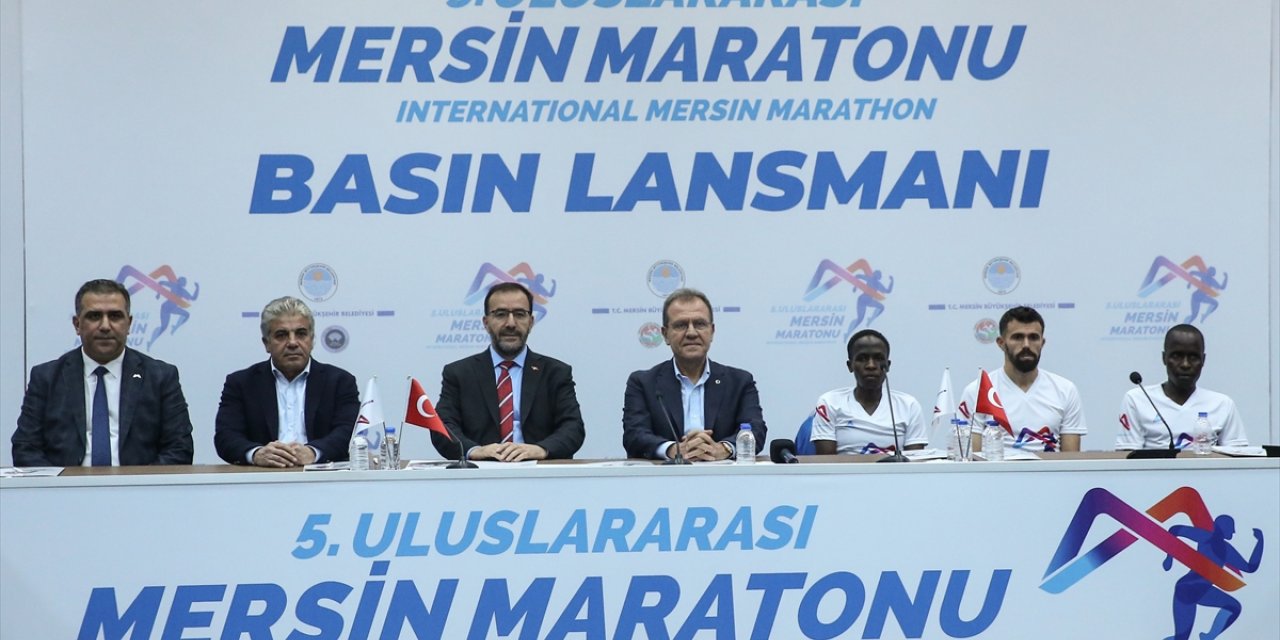 "Uluslararası Mersin Maratonu"nun tanıtım toplantısı yapıldı