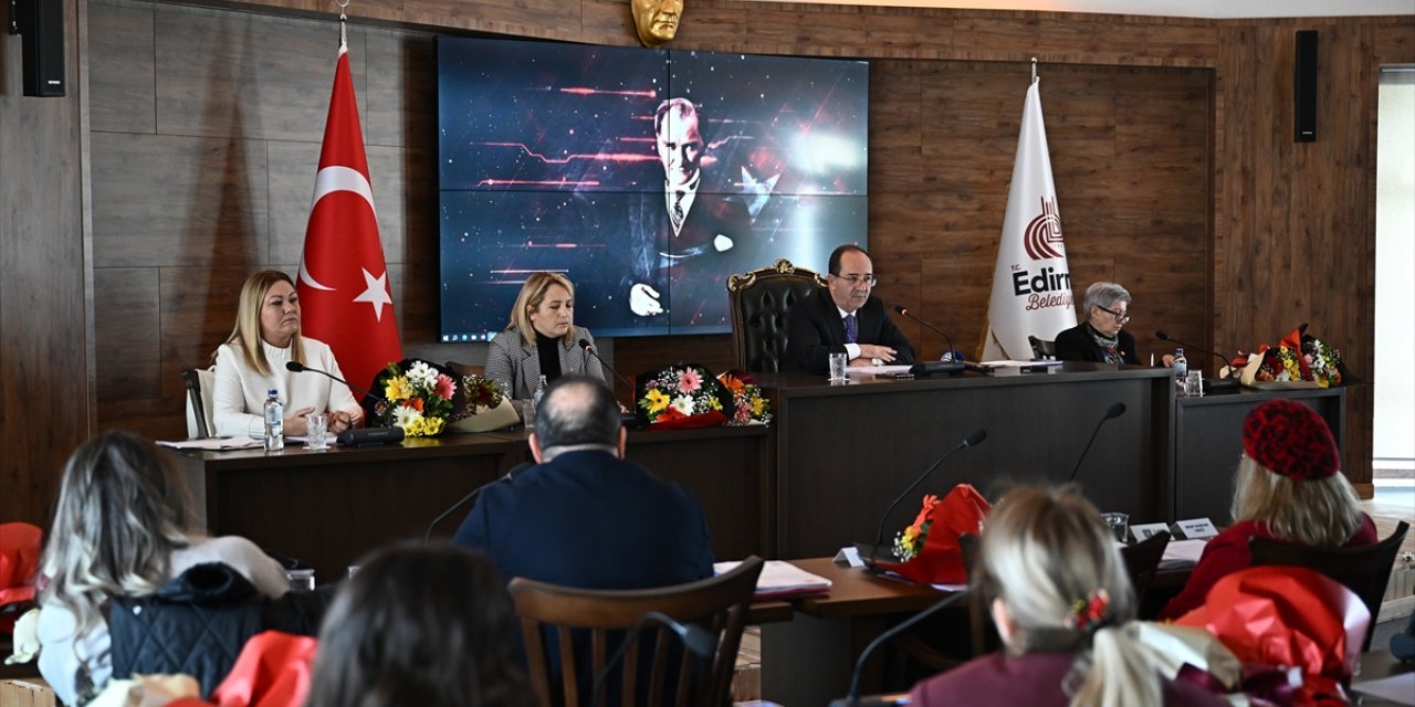 Edirne'de "su kesintileri" belediye meclis üyeleri arasında tartışmaya neden oldu