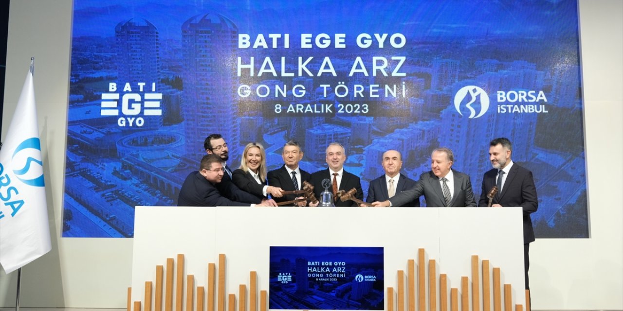 Borsa İstanbul'da gong Batı Ege GYO için çaldı