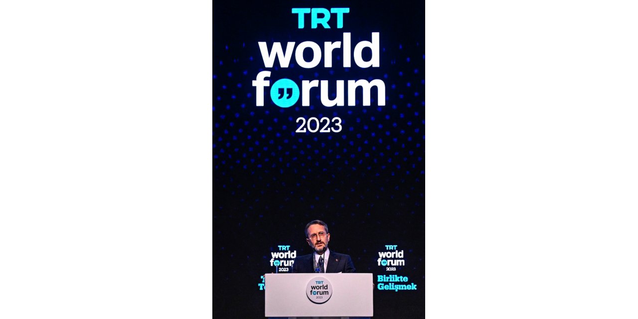 Cumhurbaşkanlığı İletişim Başkanı Altun, TRT World Forum 2023'te konuştu: