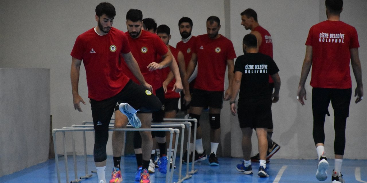 Cizre Belediyespor, TÜRŞAD maçı hazırlıklarını tamamladı