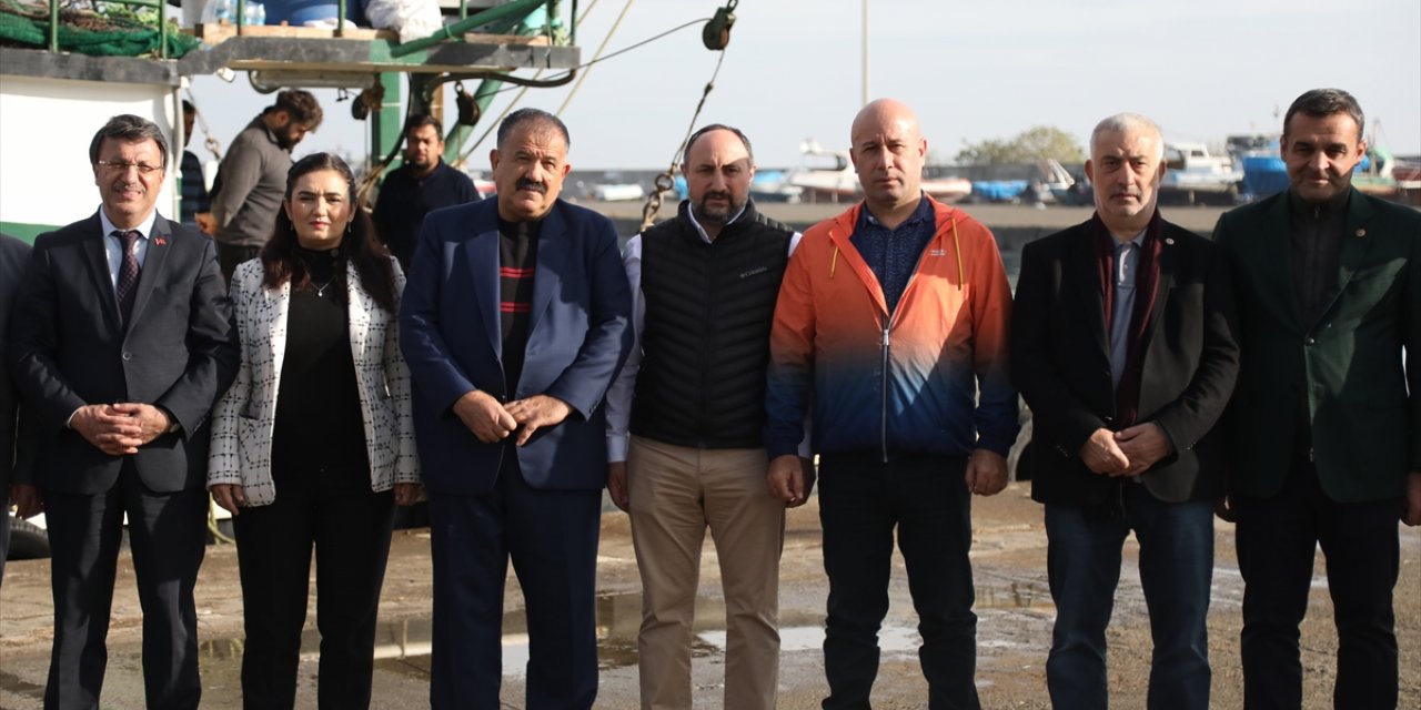 TBMM Su Ürünleri Araştırma Komisyonu üyeleri Samsun'da sektör temsilcileriyle buluştu