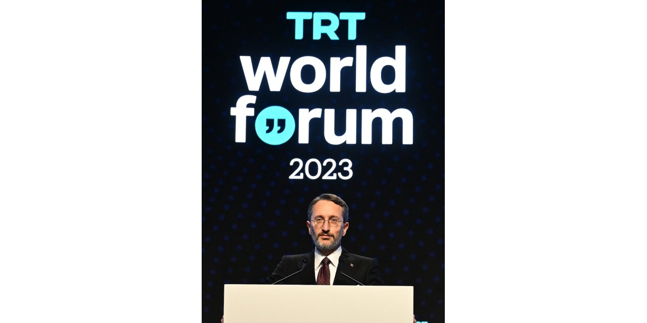 Cumhurbaşkanlığı İletişim Başkanı Altun, TRT World Forum 2023'te konuştu: