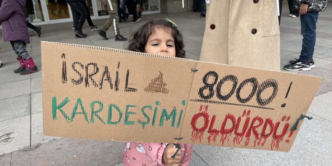 Kahramanmaraş ve Malatya'da İsrail'in Gazze'ye yönelik saldırıları protesto edildi