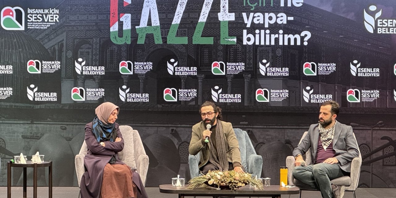 Esenler'de "Gazze İçin Ne Yapabilirim?" paneli düzenlendi