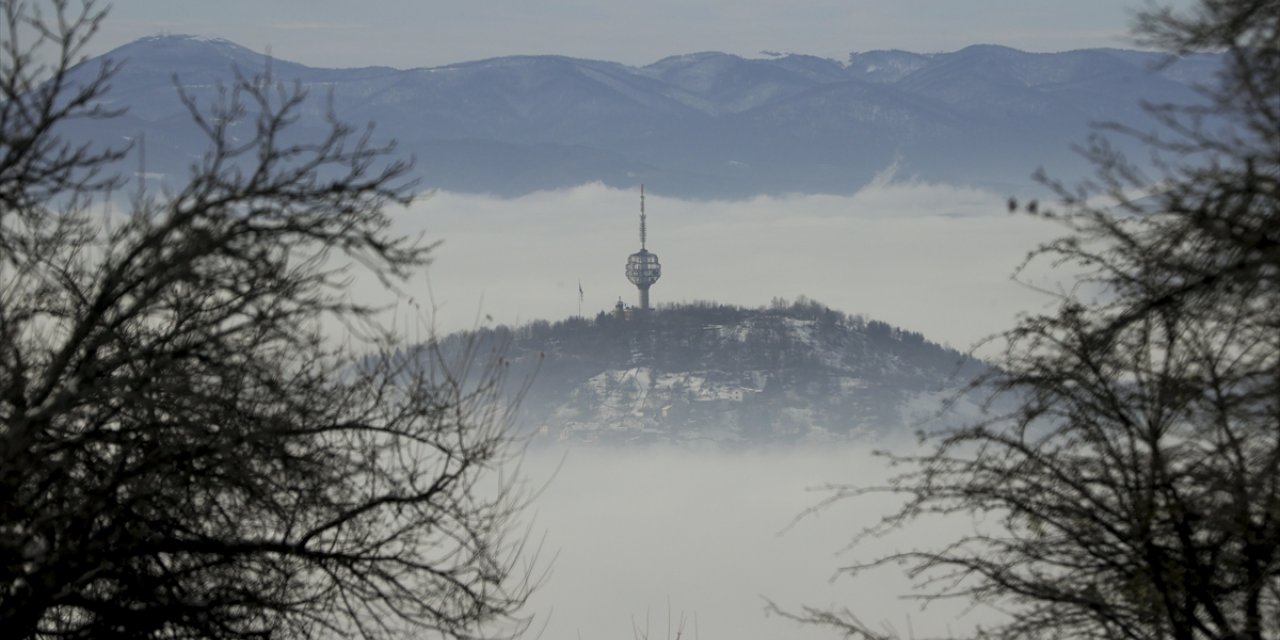 Saraybosna'da hava kirliliği etkisini göstermeye başladı