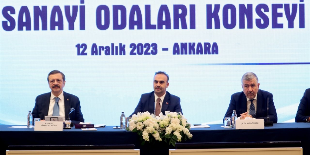 TOBB Sanayi Odaları Konsey Toplantısı yapıldı