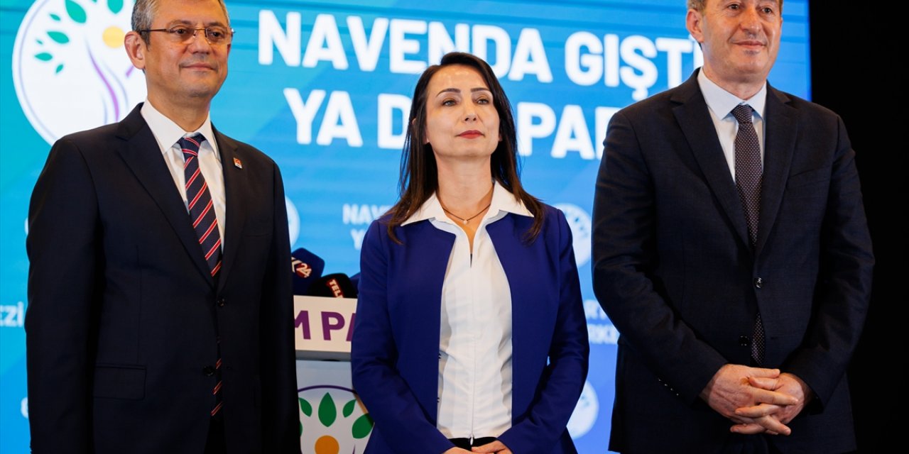 CHP Genel Başkanı Özgür Özel, DEM Parti'yi ziyaretinde konuştu: