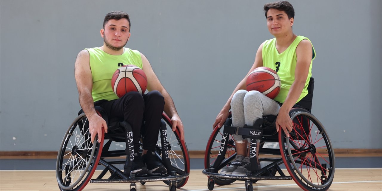 Trafik kazasıyla engelli kaldılar basketbolla zorlukları aştı