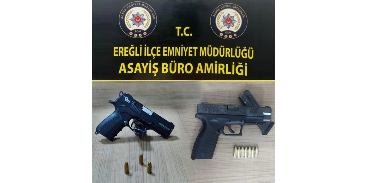 Konya'da polis ekiplerinin düzenlediği operasyonlarda 17 kişi gözaltına alındı