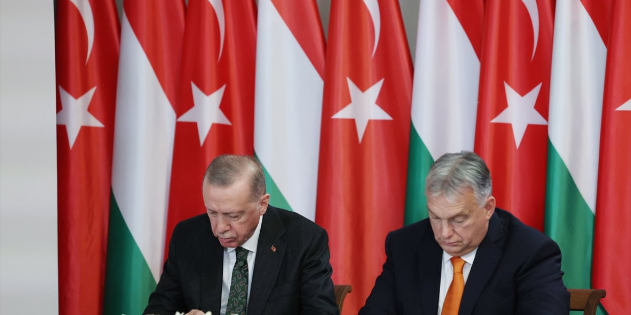 Macaristan Başbakanı Orban, Cumhurbaşkanı Erdoğan ile ortak basın toplantısında konuştu: (2)