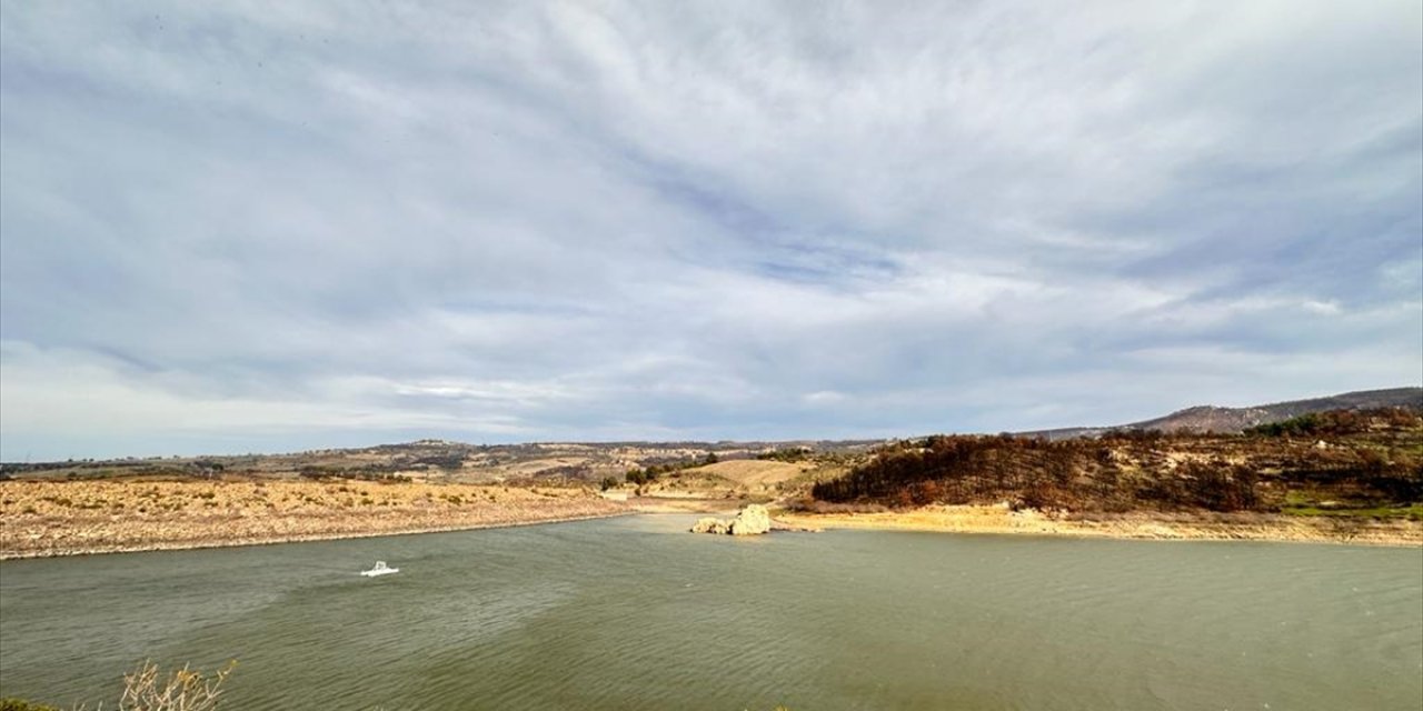 Çanakkale'nin içme suyu kaynağı Atikhisar Barajı'nda doluluk yüzde 49,79'a ulaştı