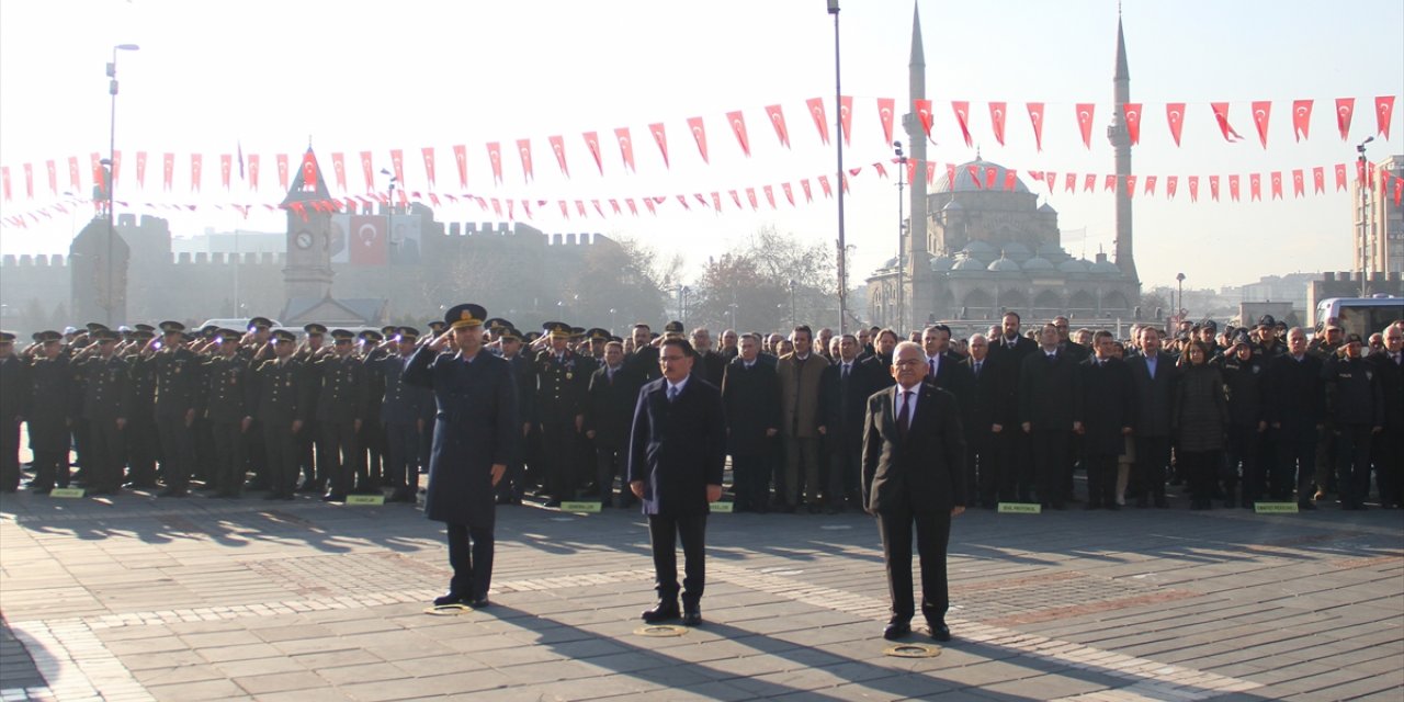 Atatürk'ün Kayseri'ye gelişinin 104. yıl dönümü kutlandı