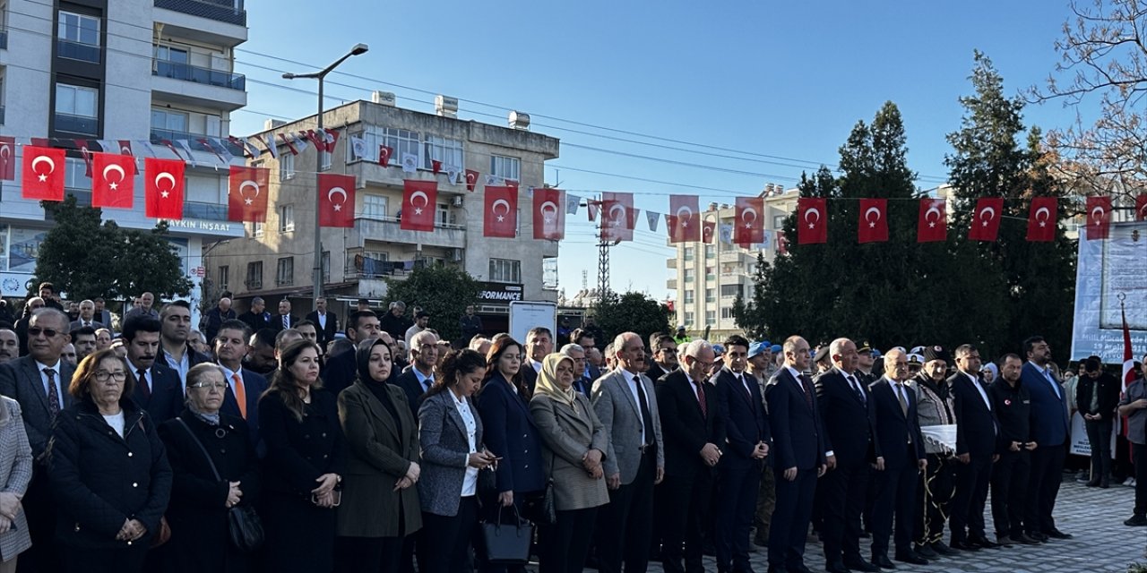 Hatay'da Milli Mücadele'de ilk kurşunun atılışının 105. yıl dönümü kutlandı