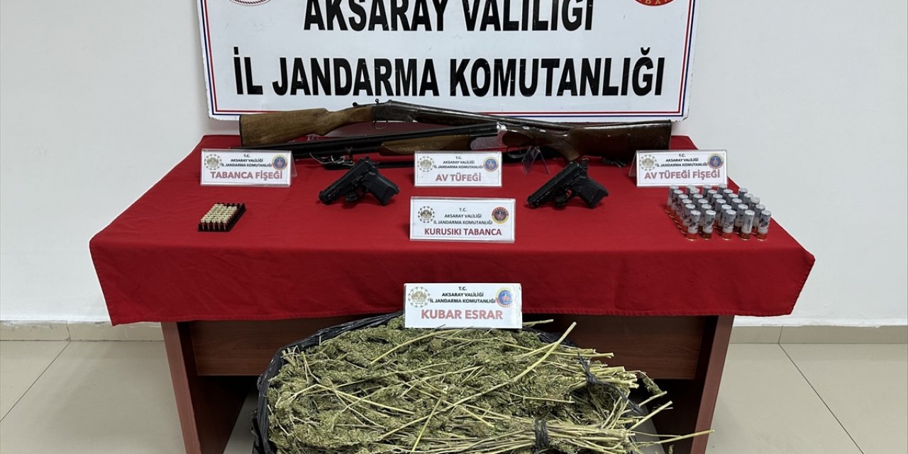 Aksaray'da uyuşturucu ticareti yapan şüpheli tutuklandı