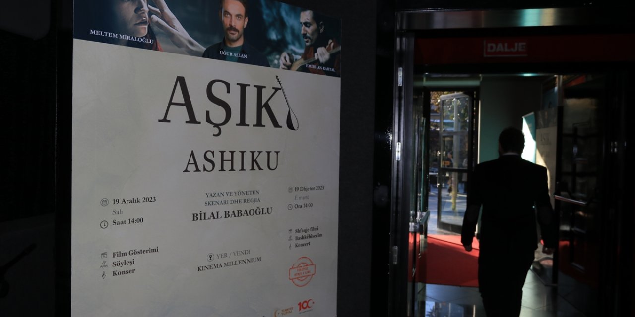 Arnavutluk’ta "Aşık" filmi sanatseverlerle buluştu