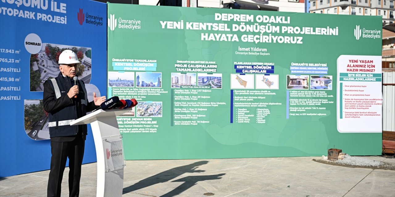 Ümraniye'de 100 bin kişiye hizmet verecek proje tanıtıldı