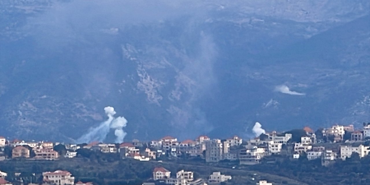 İsrail, Lübnan'ın güney bölgelerini "fosfor bombası" ile vurdu