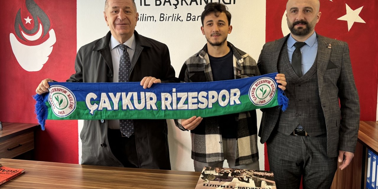 Zafer Partisi Genel Başkanı Ümit Özdağ, Rize'de konuştu: