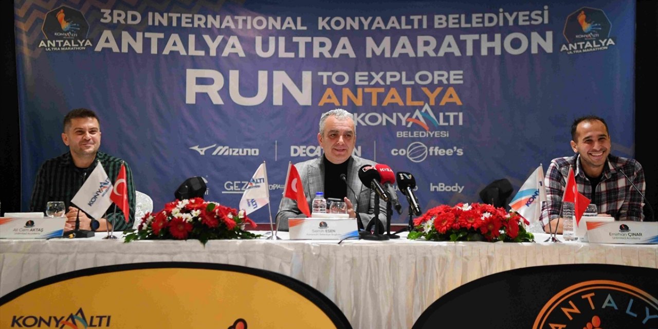 Antalya Ultra Maratonu'na 39 ülkeden  1720 sporcu katılacak