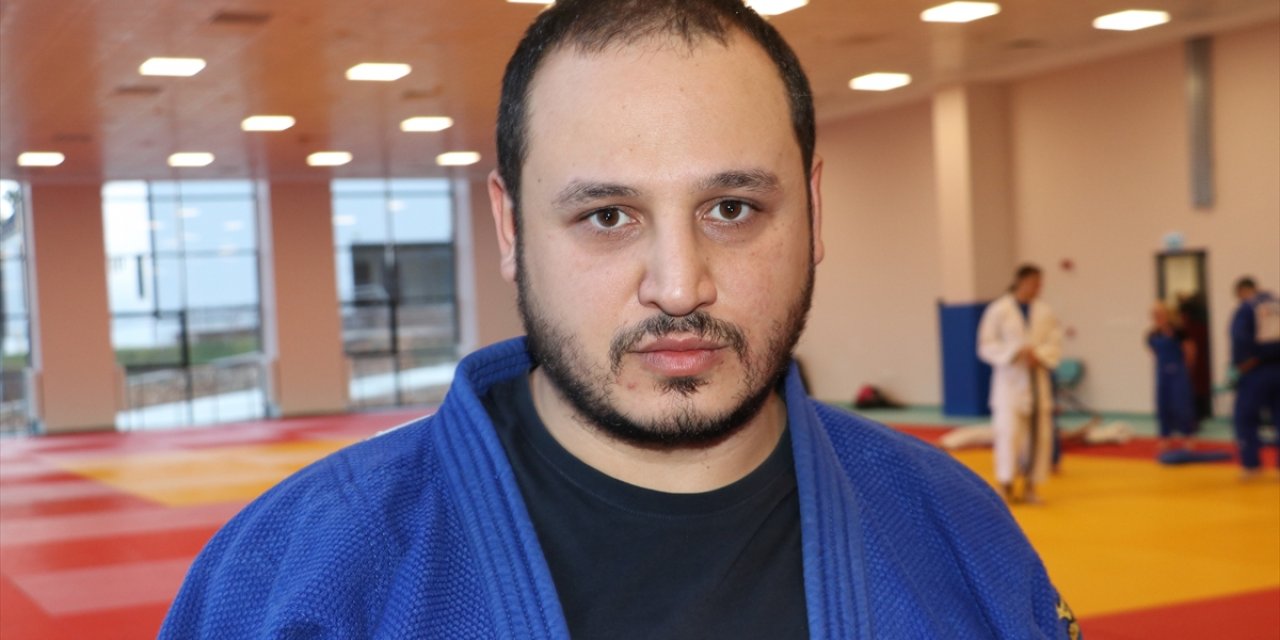 Paralimpik Judo Milli Takımı sporcusu Onur Taştan, olimpiyat madalyası için ter döküyor: