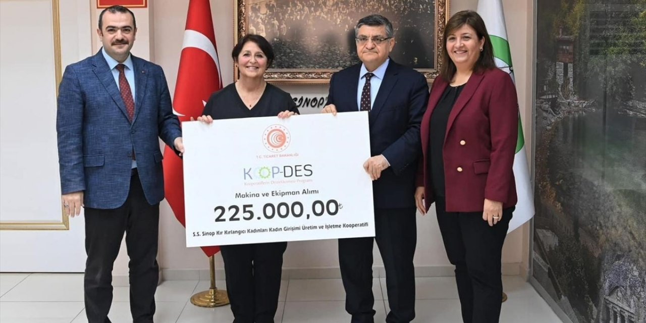 Sinop'ta kadın girişimcilere 988 bin 412 lira destek sağlandı