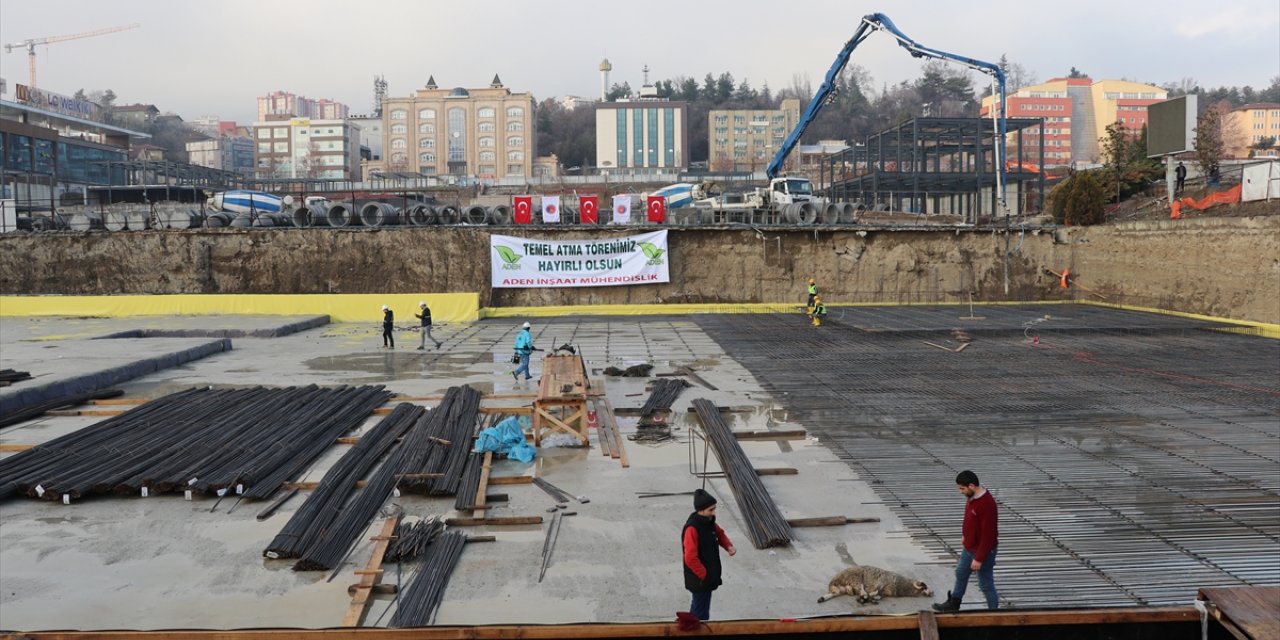 Karabük'te 2 bin kişilik caminin temeli atıldı