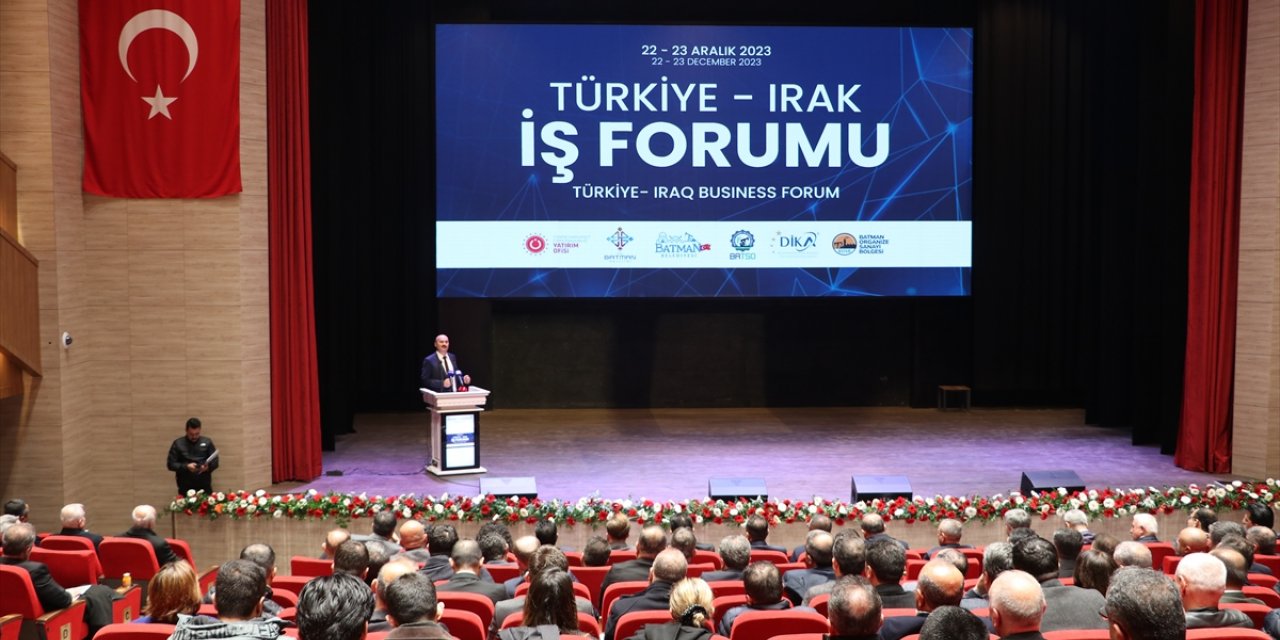 Batman'da "Türkiye-Irak İş Forumu" düzenlendi