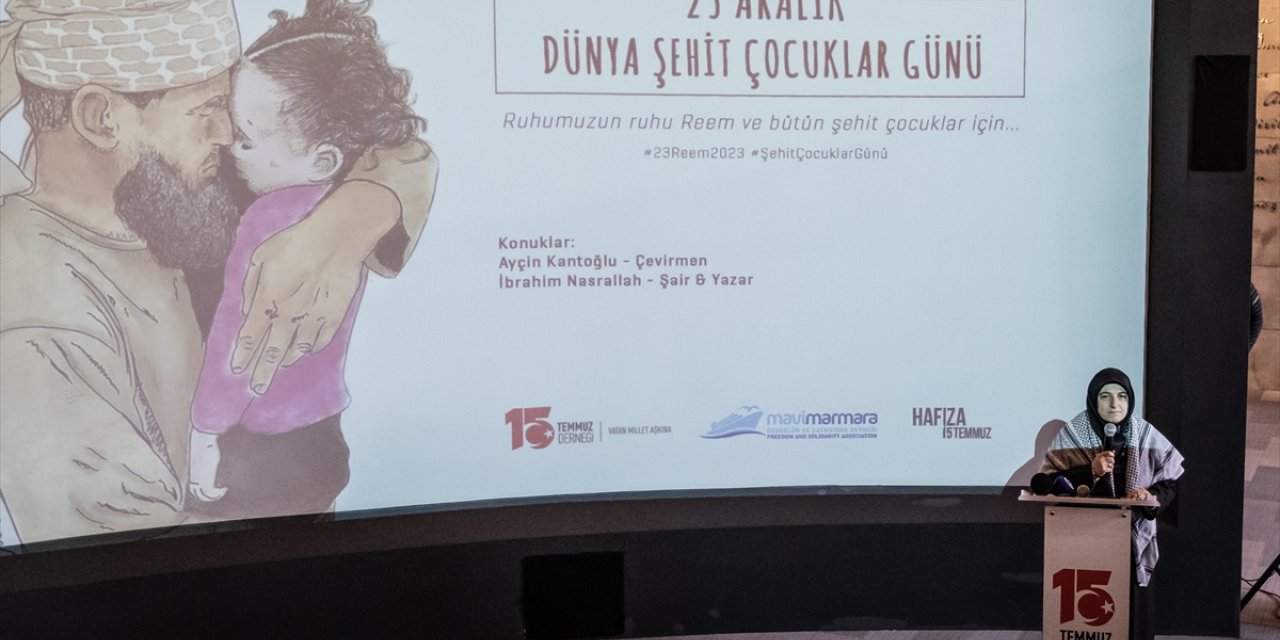 "23 Aralık Dünya Şehit Çocuklar Günü" programı düzenlendi