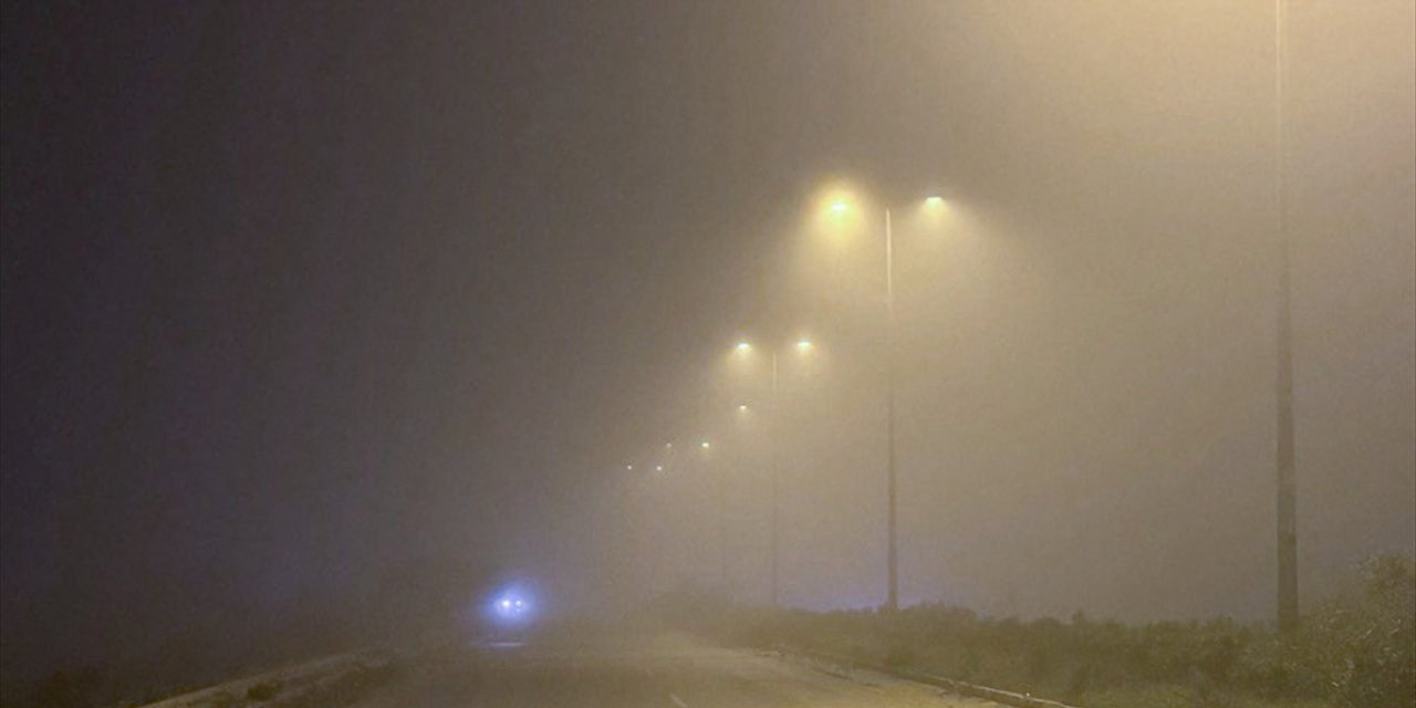 Hatay'da yoğun sis etkili oldu