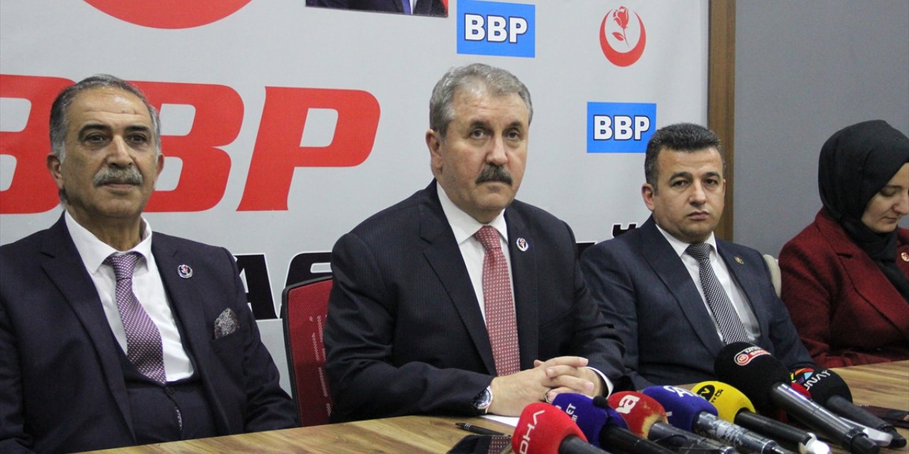 BBP Genel Başkanı Destici, Kayseri'de konuştu: