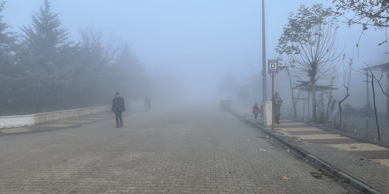 Adıyaman'da sis etkili oluyor