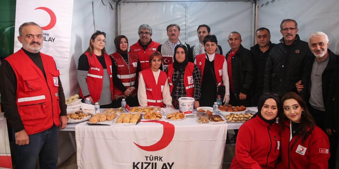 Bahçelievler Belediyesince "Gazze Dayanışma Çadırı" kuruldu