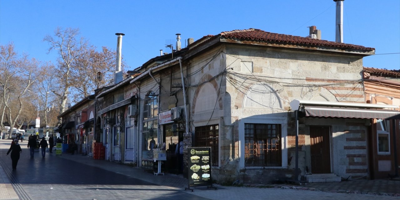 Edirne'deki tarihi Havlucular Hanı ve Mezit Bey Hamamı restore edilecek