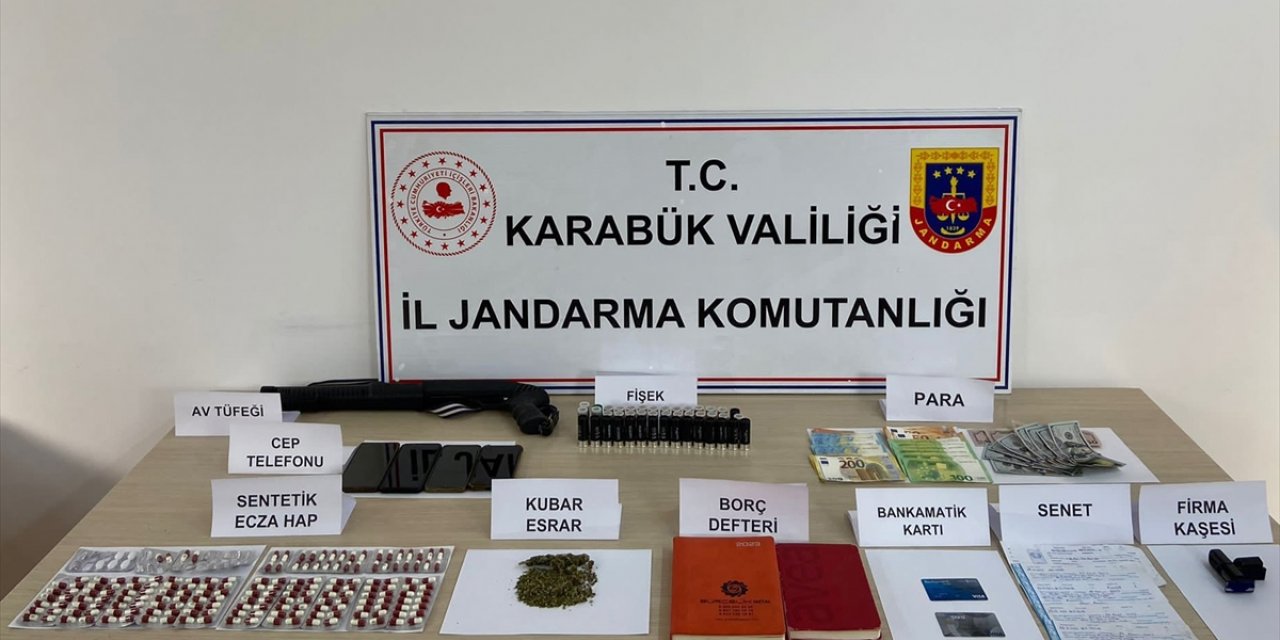 Karabük'te "tefecilik ve yağma" operasyonunda 10 zanlı yakalandı