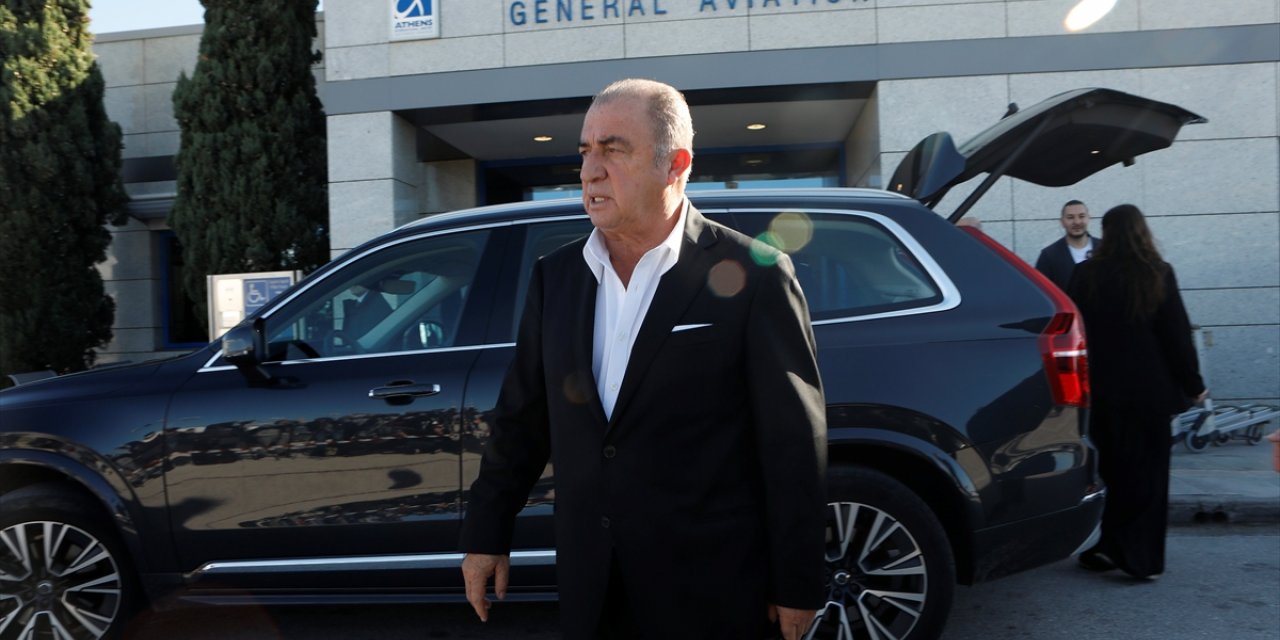 Panathinaikos ile anlaşan teknik direktör Fatih Terim, Atina'da açıklamalarda bulundu: