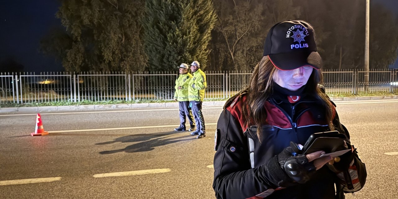 Aydın'da polis ekipleri yeni yıl öncesi denetimlerini artırdı