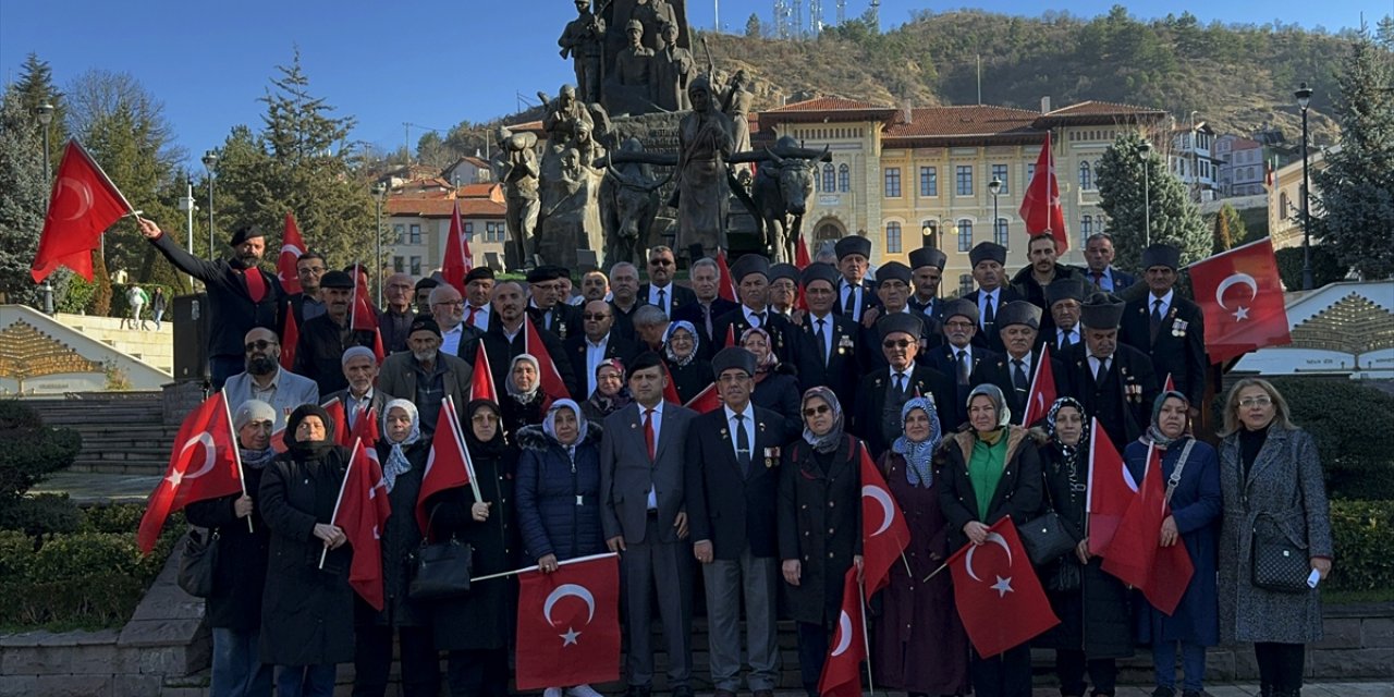 Kastamonu'da şehit ve gazi derneklerinden terör saldırılarına tepki