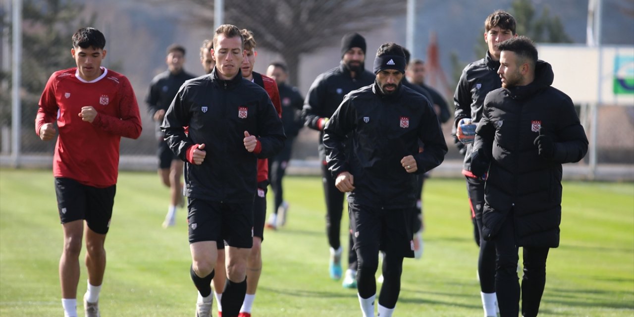 Sivasspor, Kayserispor maçı hazırlıklarına devam etti