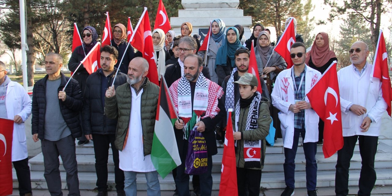 Sivas, Yozgat, Kırıkkale ve Kayseri'de terör ile İsrail'in Gazze'ye yönelik saldırıları protesto edildi