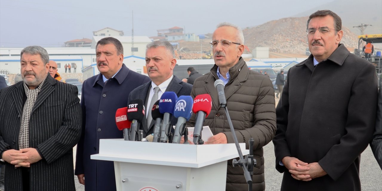 Ulaştırma ve Altyapı Bakanı Uraloğlu, Malatya'da konuştu: