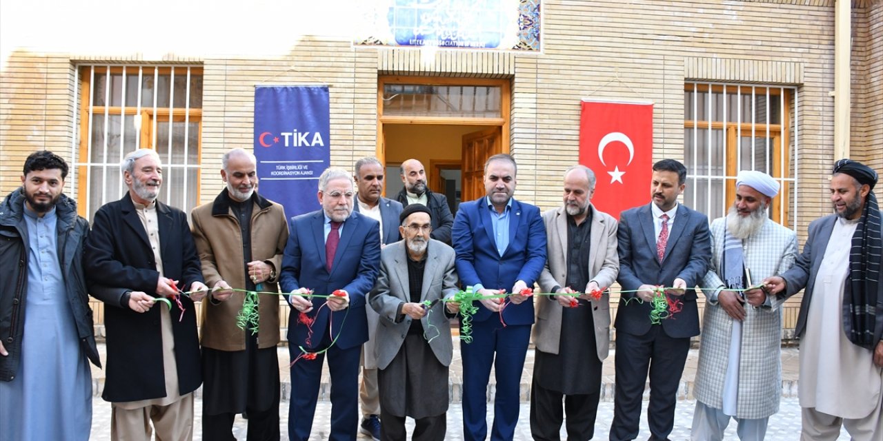 TİKA, Afganistan'da Herat Yazarlar Birliği binasının tadilatını üstlendi