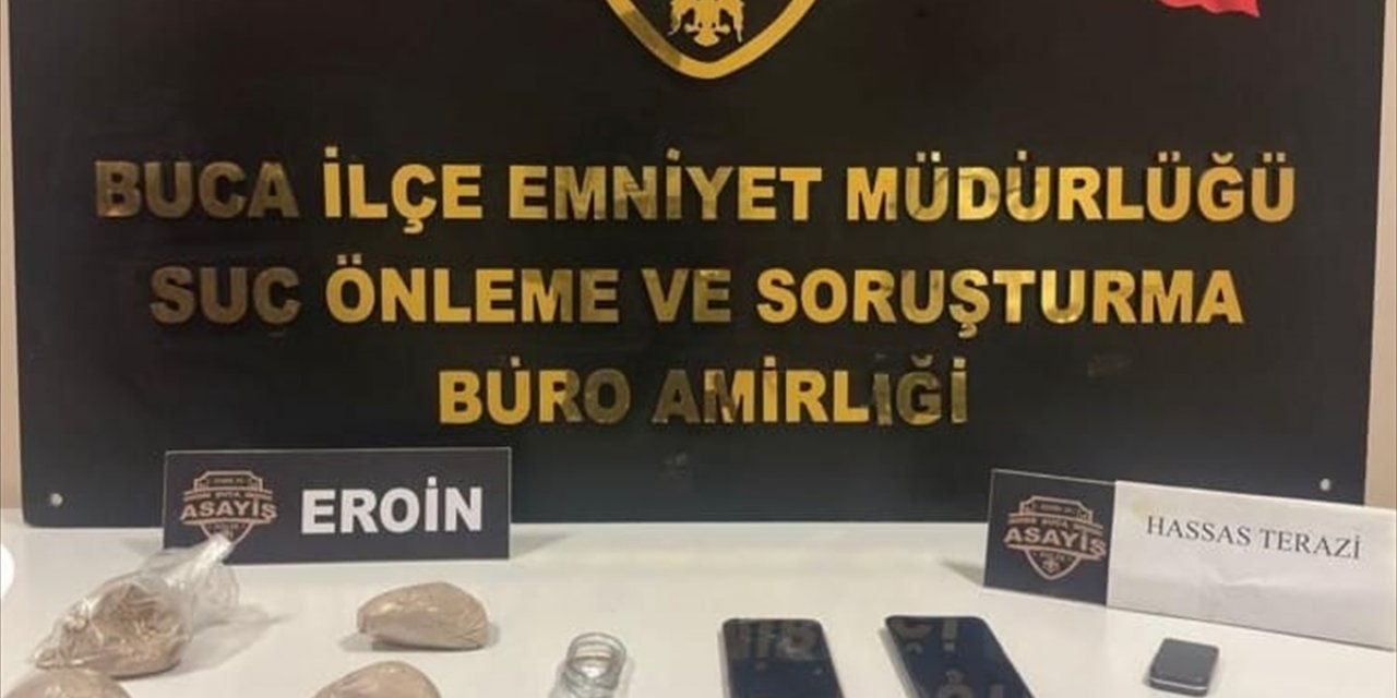 İzmir'de uyuşturucu operasyonunda 1 kişi tutuklandı