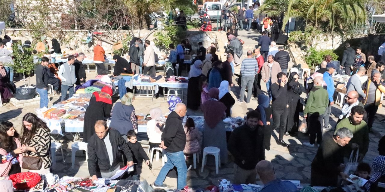 Bodrum'da Filistinliler yararına kermes düzenlendi