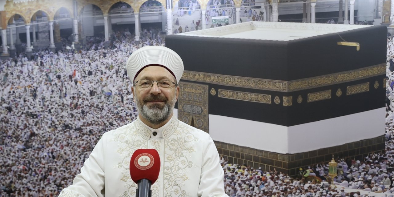 Diyanet İşleri Başkanı Erbaş 2024 Yılı Hac Protokolü sonrası değerlendirmelerde bulundu: