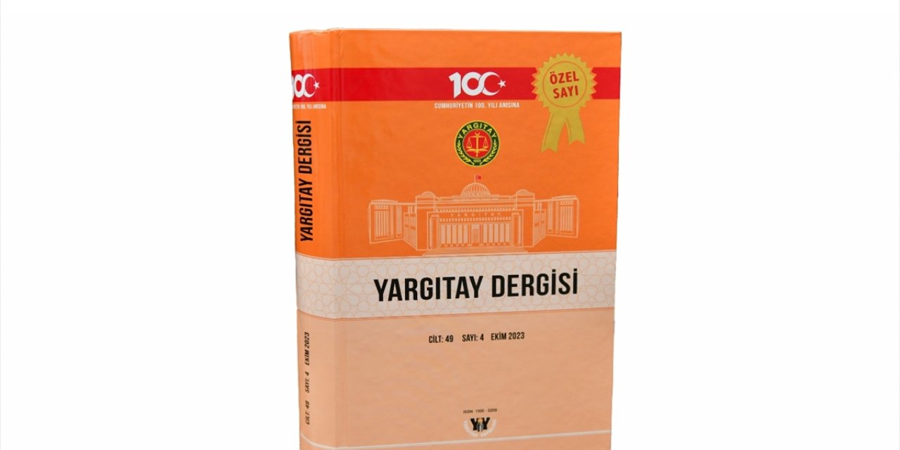 Yargıtay dergisinin Cumhuriyetin 100. yılına özel sayısı yayımlandı