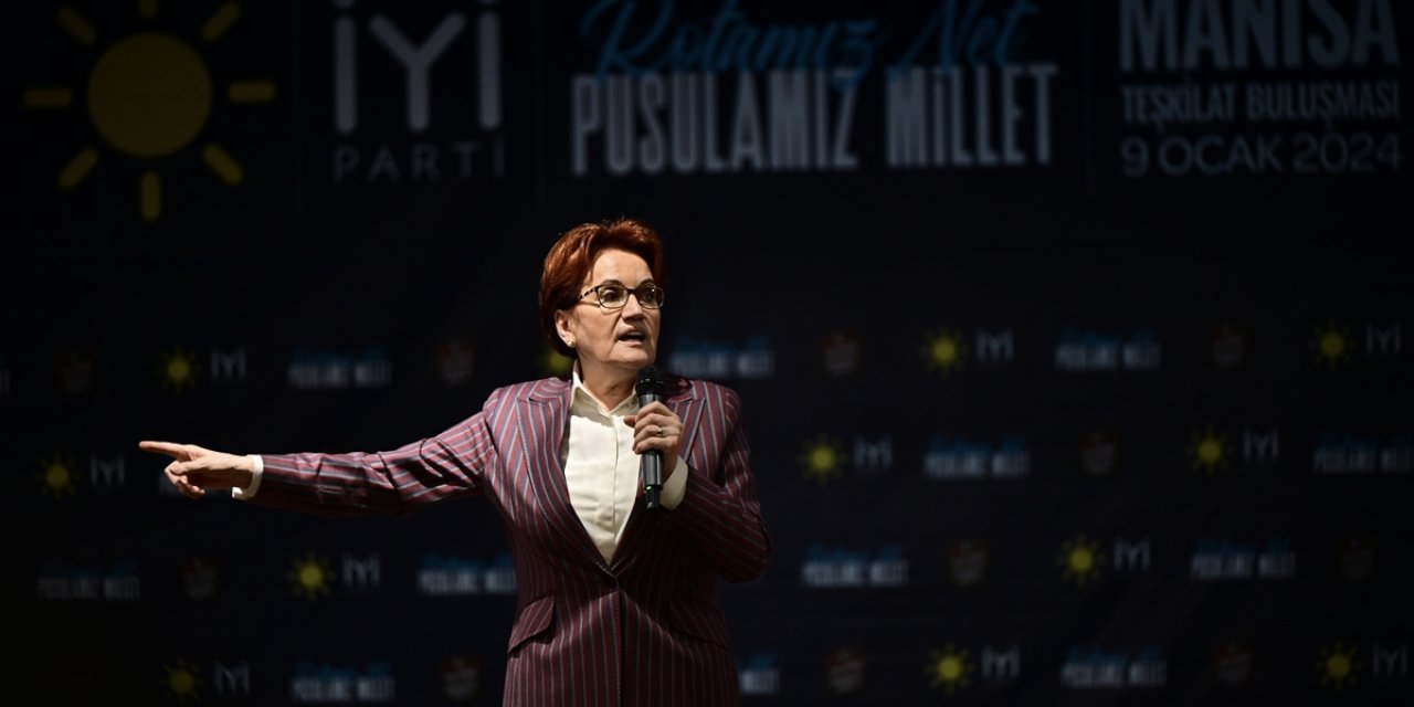 İYİ Parti Genel Başkanı Akşener, Manisa'da partililere seslendi: