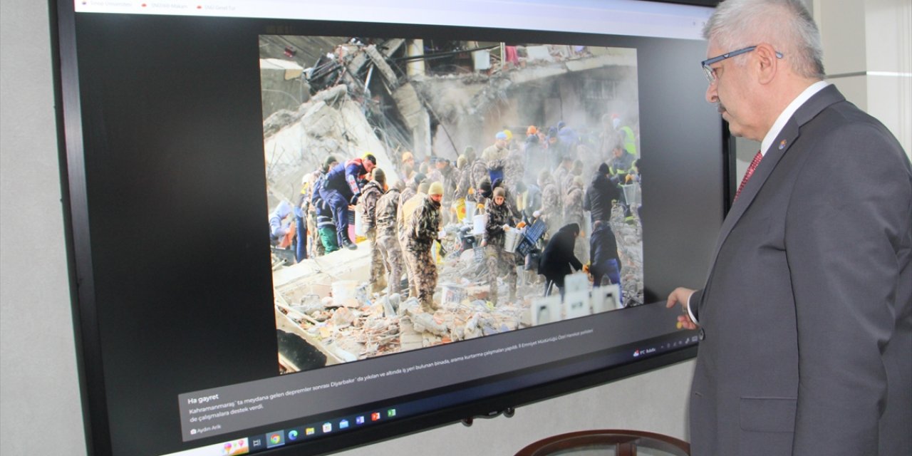 Sinop Üniversitesi Rektörü Taşdemir, AA’nın "Yılın Kareleri" oylamasına katıldı