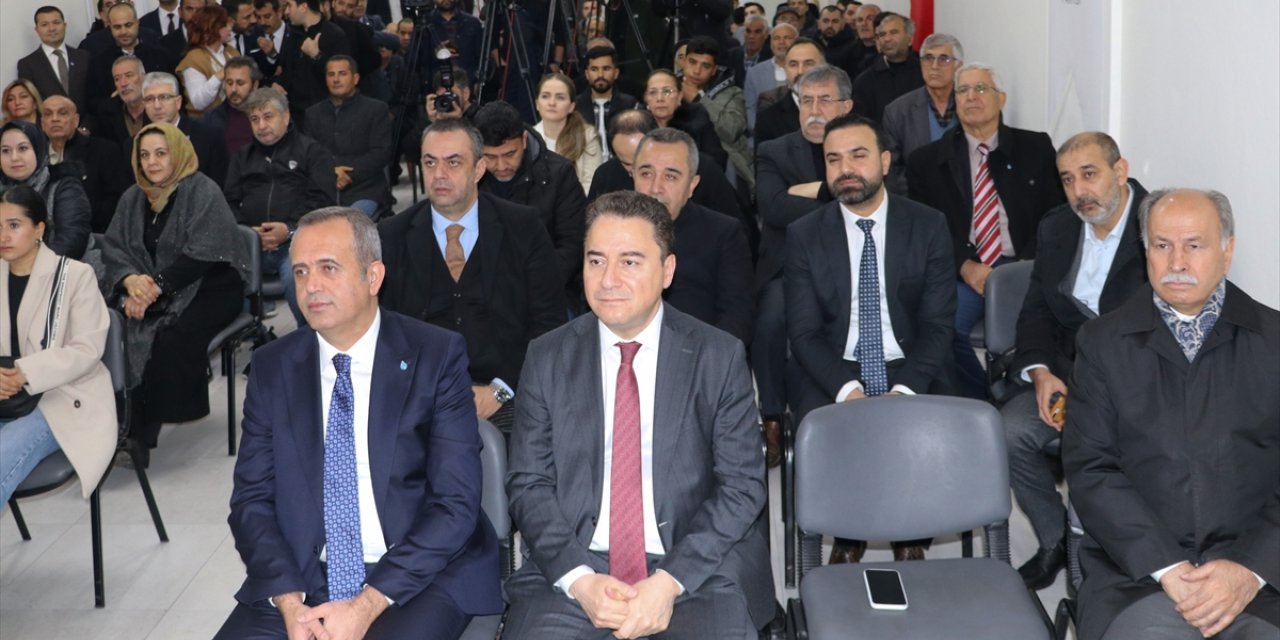 DEVA Partisi Genel Başkanı Babacan, Gaziantep'te konuştu: