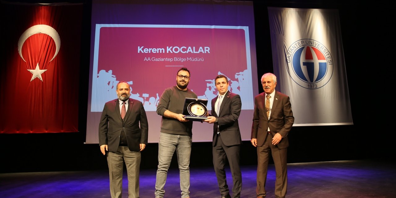 Gaziantep'te "10 Ocak Çalışan Gazeteciler Günü" plaket töreni düzenlendi